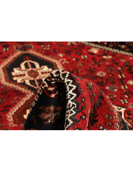 Shiraz 163x275 Cm Shiraz Persia Lana Cardata A Mano Cotone