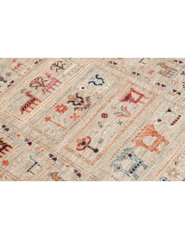 Rubin 79x123 Cm Rubin, Pakistan, Hand-carded Wool (warp: