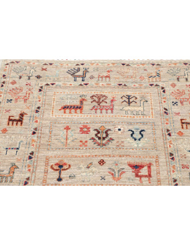 Rubin 79x123 Cm Rubin, Pakistan, Hand-carded Wool (warp: