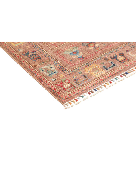 Rubin 78x126 Cm Rubin, Pakistan, Hand-carded Wool,