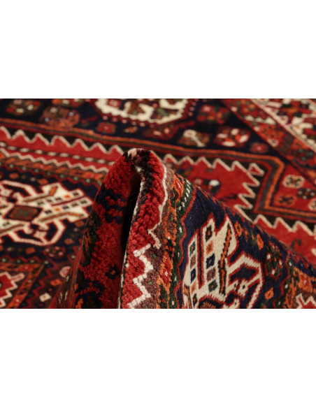 Shiraz 160x258 Cm Shiraz Persia Lana Cardata A Mano Cotone