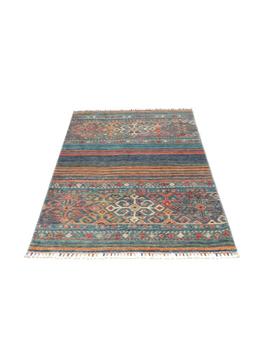 Rubin 97x152 Cm Rubin Pakistan Hand-carded Wool Cotton