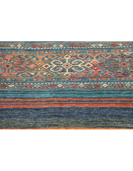 Rubin 97x152 Cm Rubin Pakistan Hand-carded Wool Cotton