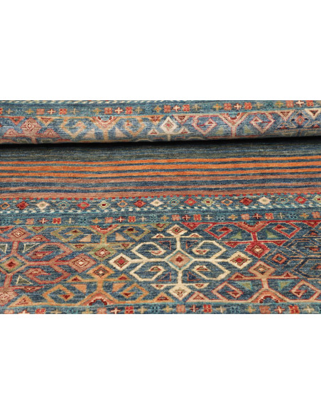 Rubin 97x152 Cm Rubin Pakistan Hand-carded Wool Cotton