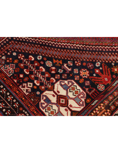 Shiraz 163x225 Cm Shiraz Persia Lana Cardata A Mano