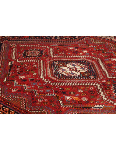Shiraz 163x225 Cm Shiraz Persia Lana Cardata A Mano