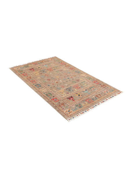 Hand-carded Wool (warp: