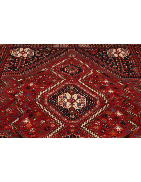 Shiraz 163x225 Cm Shiraz Persia Hand-carded Wool