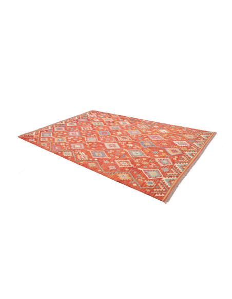 Kilim 201x300 Cm Kilim Afghanistan Lana Cardata A Mano