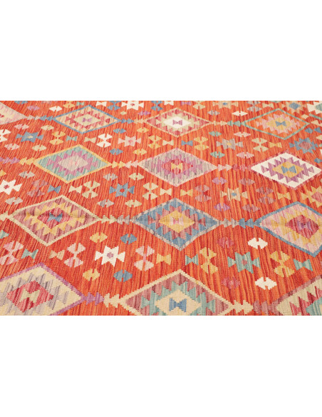 Kilim 201x300 Cm Kilim Afghanistan Lana Cardata A Mano