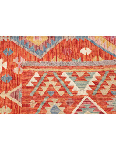 Kilim 201x300 Cm Kilim Afghanistan Lana Cardata A Mano