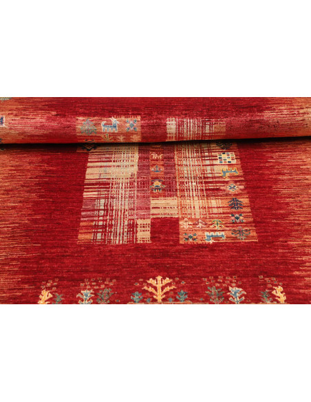 Siva 100x147 Cm Siva, Pakistan, Lana Cardata A Mano, Cotone,