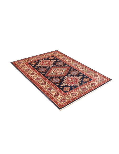 Kazak Fine 103x152 Cm Kazak Fine, Pakistan, Hand-carded Wool