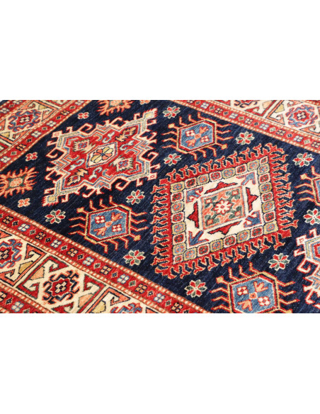 Kazak Fine 103x152 Cm Kazak Fine, Pakistan, Hand-carded Wool