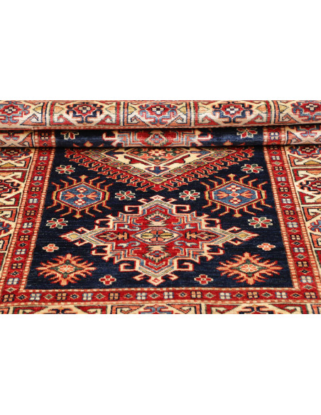Kazak Fine 103x152 Cm Kazak Fine, Pakistan, Hand-carded Wool
