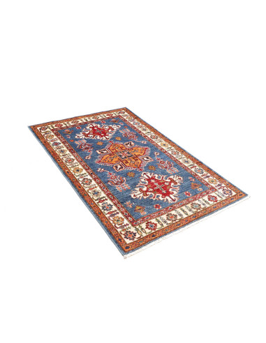 Kazak Fine 103x158 Cm Kazak Fine Pakistan Hand-carded Wool