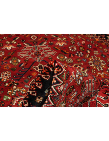 Shiraz 180x283 Cm Shiraz, Persia, Lana Cardata A Mano