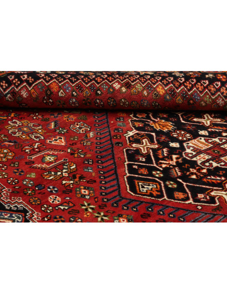 Shiraz 180x283 Cm Shiraz, Persia, Lana Cardata A Mano