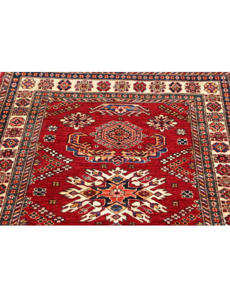 Kazak Fine 105x151 Cm Kazak Fine Pakistan Hand-carded Wool