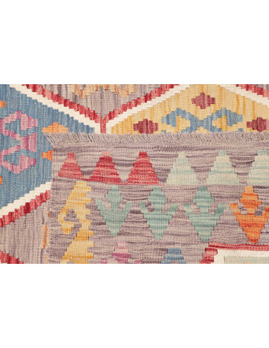 Kilim 205x305 Cm Kilim, Afghanistan, Hand-carded Wool,
