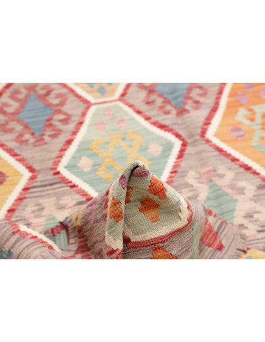 Kilim 205x305 Cm Kilim, Afghanistan, Hand-carded Wool,