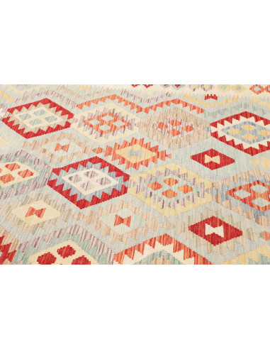 Kilim 200x297 Cm Kilim, Afghanistan, Hand-carded Wool (warp: