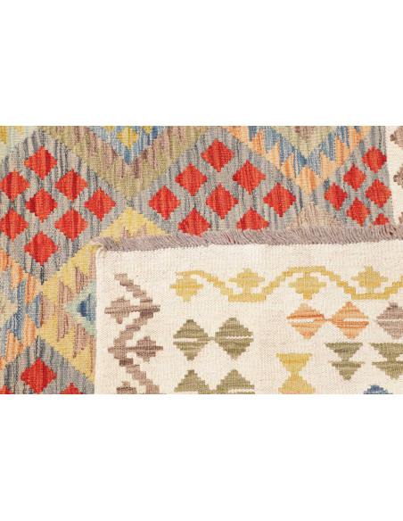 Kilim 207x292 Cm Kilim Afghanistan, Hand-carded Wool (warp: