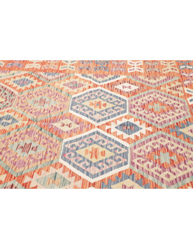Kilim 202x302 Cm Kilim, Afghanistan, Lana Cardata A Mano