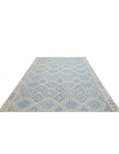 Kilim 201x298 Cm Kilim Afghanistan Lana Cardata A Mano 2