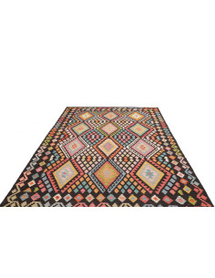 Kilim 210x296 Cm Kilim, Afghanistan, Lana Cardata A Mano Con 2