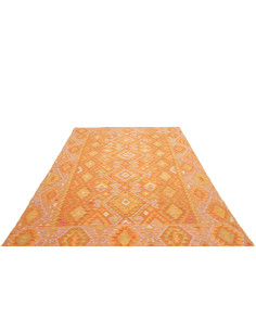 Kilim 202x293 Cm Kilim, Afghanistan, Hand-carded Wool, 2