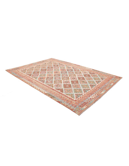 Kilim 206x284 Cm Kilim, Afghanistan, Hand-carded Wool