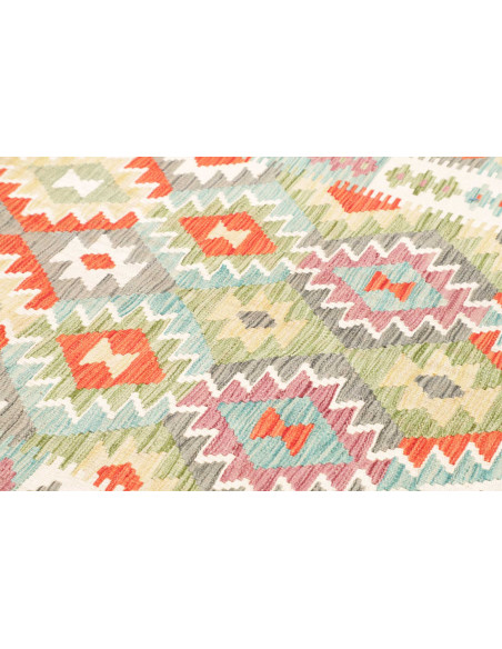 Kilim 171x244 Cm Afghan Kilim, Hand-carded Wool (cotton