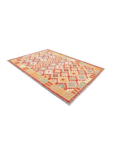 Kilim 180x244 Cm Kilim, Afghanistan, Hand-carded Wool,