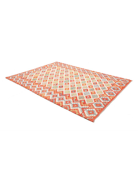 Kilim 180x247 Cm Kilim, Afghanistan, Hand-carded Wool