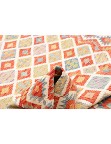 Kilim 180x247 Cm Kilim, Afghanistan, Hand-carded Wool