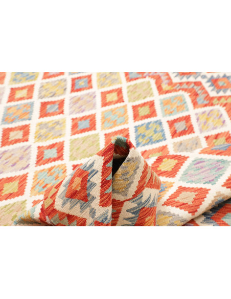 Kilim 180x247 Cm Kilim, Afghanistan, Hand-carded Wool