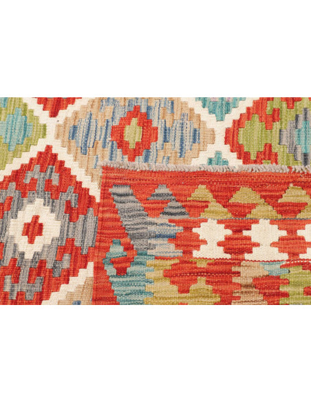 Kilim 174x231 Cm Kilim Afghanistan, Lana Cardata A Mano