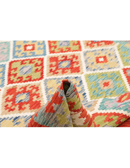 Kilim 174x231 Cm Kilim Afghanistan, Hand-carded Wool