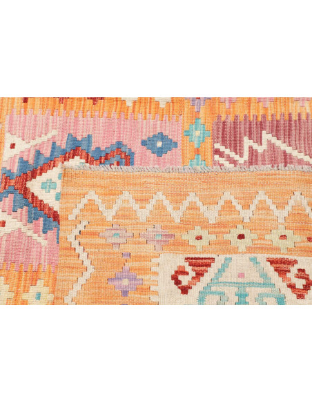 Kilim 182x230 Cm Kilim, Afghanistan, Lana Cardata A Mano