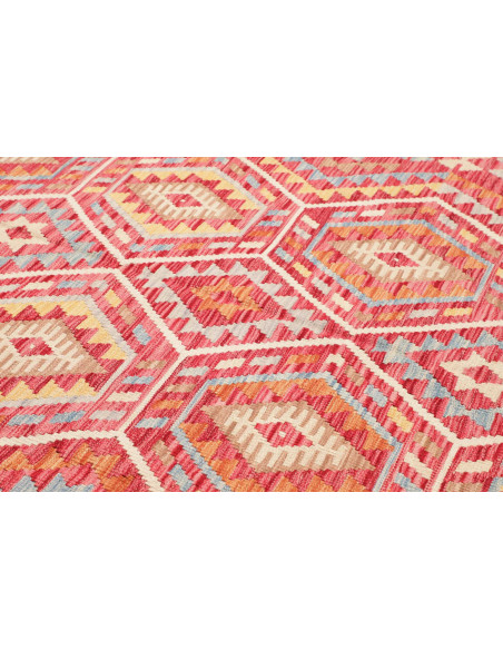 Kilim 184x241 Cm Kilim, Afghanistan, Hand-carded Wool (warp: