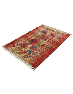 Siva 94x150 Cm Siva, Pakistan, Hand-carded Wool With Cotton 2