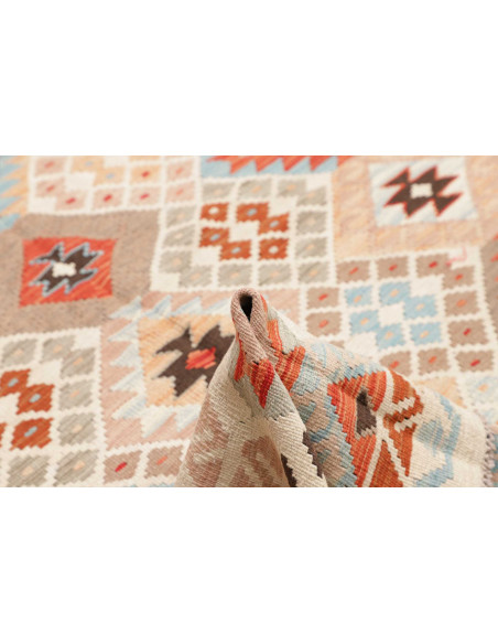 Kilim 185x252 Cm Kilim, Afghanistan, Hand-carded Wool (warp: