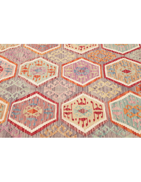 Kilim 179x243 Cm Kilim, Afghanistan, Hand-carded Wool,