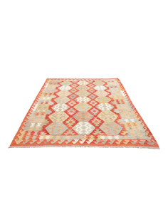 Kilim 168x240 Cm Kilim Afghanistan Lana Cardata A Mano 2