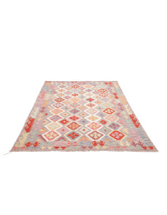 Kilim 169x234 Cm Kilim, Afghanistan, Lana Cardata A Mano 2