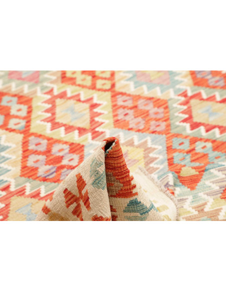 Kilim 176x242 Cm Kilim Afghanistan, Lana Cardata A Mano,