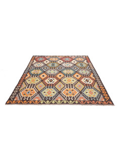Kilim 183x246 Cm Kilim, Afghanistan, Lana Cardata A Mano, 2