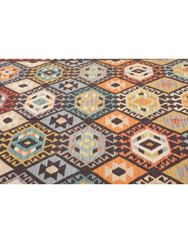 Kilim 183x246 Cm Kilim, Afghanistan, Lana Cardata A Mano,