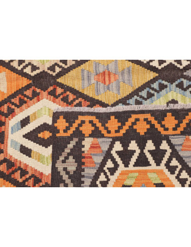 Kilim 183x246 Cm Kilim, Afghanistan, Hand-carded Wool,